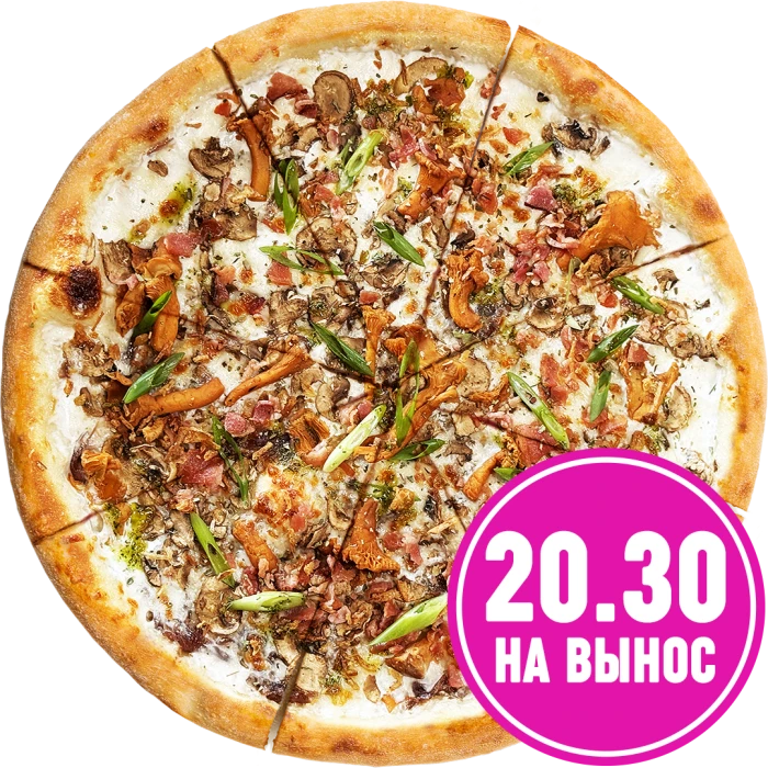 С лисичками и беконом